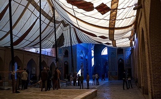 یزد، حسینیه ایران پرچم&zwnj;دار عزای امام حسین (ع) در محرم و صفر