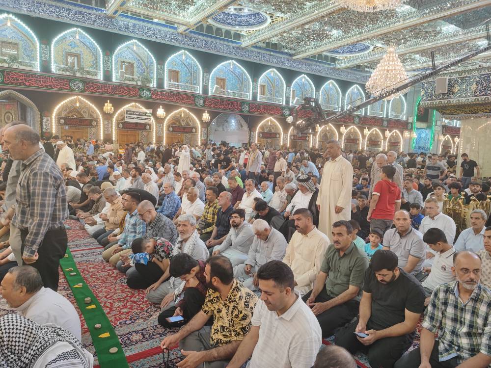 نماز جماعت زائران نماز جماعت زائران