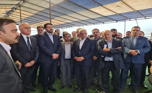 بازدید روسای کمیسیون اقتصادی ایران و آذربایجان از ۲ پروژه در آستارا