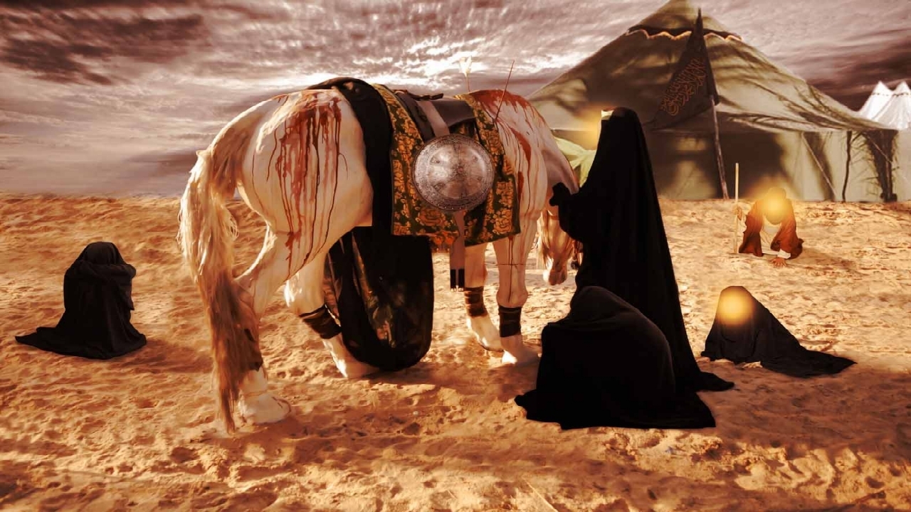 نقش بانوان در واقعه تاریخی عاشورا + فیلم