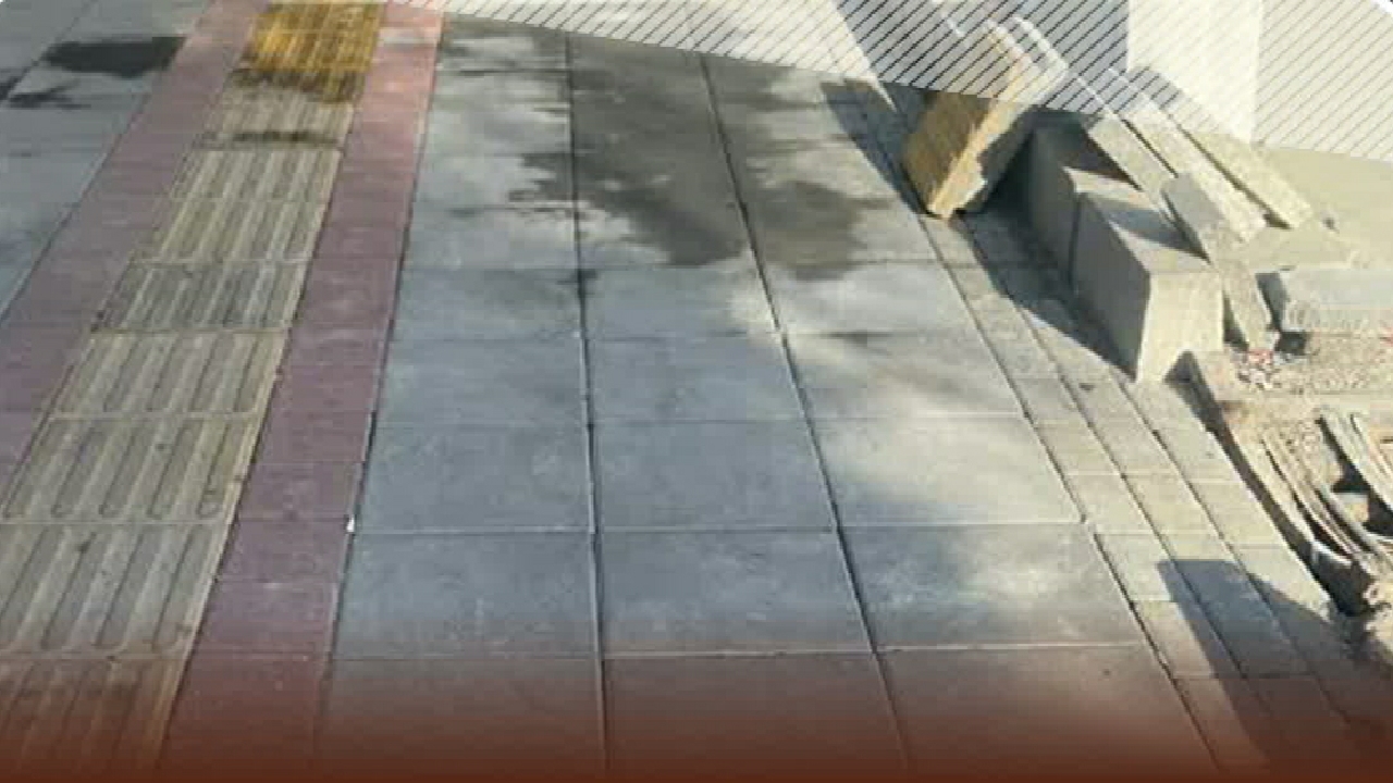 پیشرفت ۴۰ درصدی پروژه پیاده رو سازی ضلع جنوبی خیابان امام خمینی (ره)
