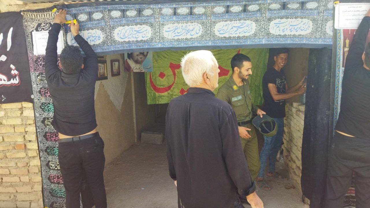 برپایی ایستگاه صلواتی