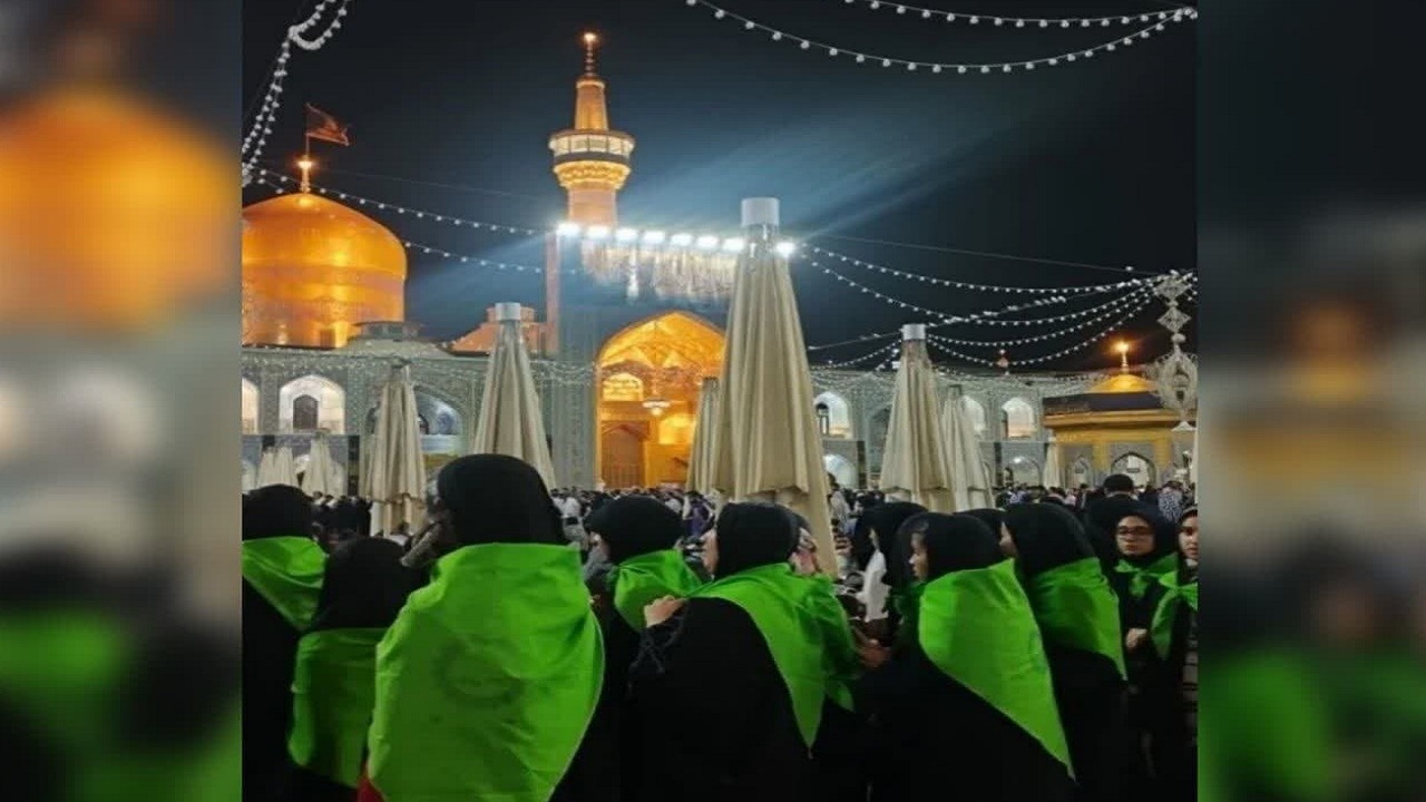 اعزام ۲۰۰ دانش آموز دختر زیارت اولی به اردوی مشهد مقدس