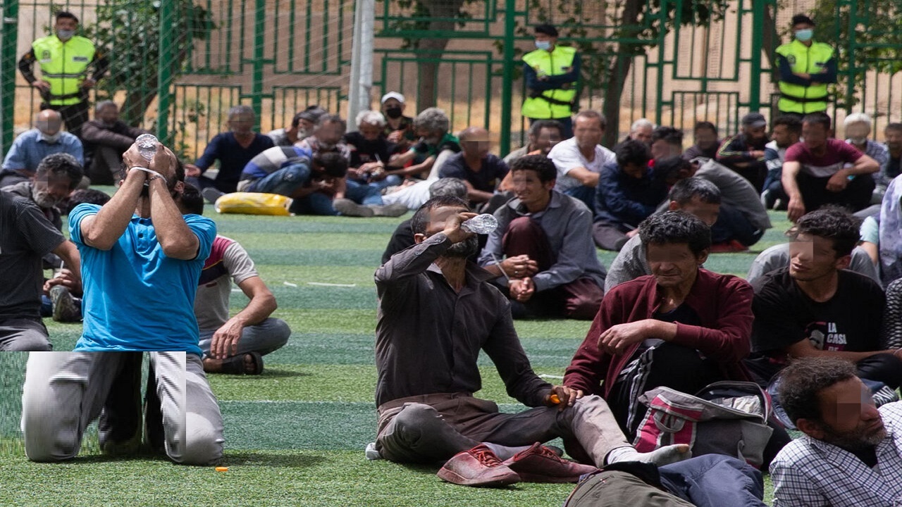 ۲۱۶ معتاد متجاهر در قم جمع آوری شدند