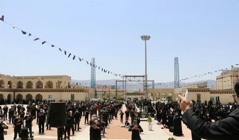 نشرخوبی‌ها زیر سایه‌ی خیمه اباعبدالله الحسین