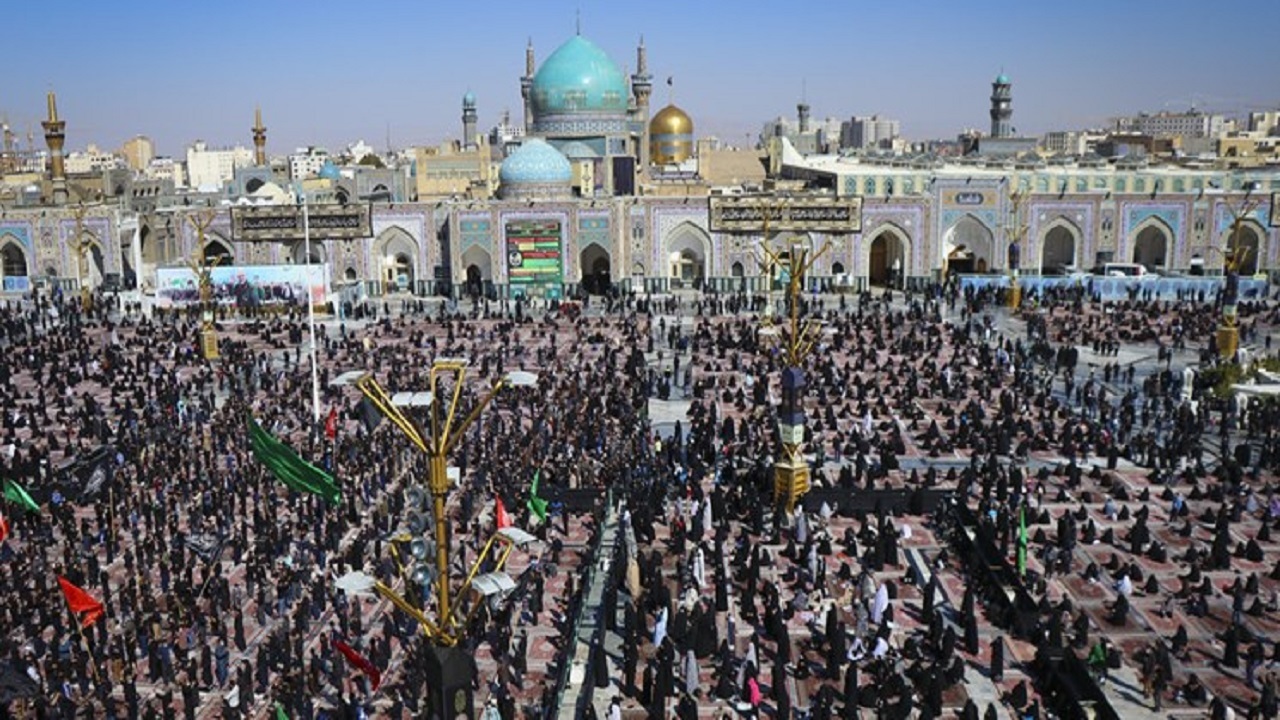 مشهدالرضا (ع) آماده عزاداری حسینی می‌شود