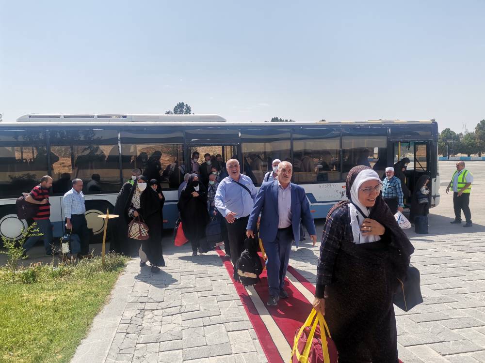 اولین پرواز زائران حج تمتع وارد کرمان شد&nbsp;