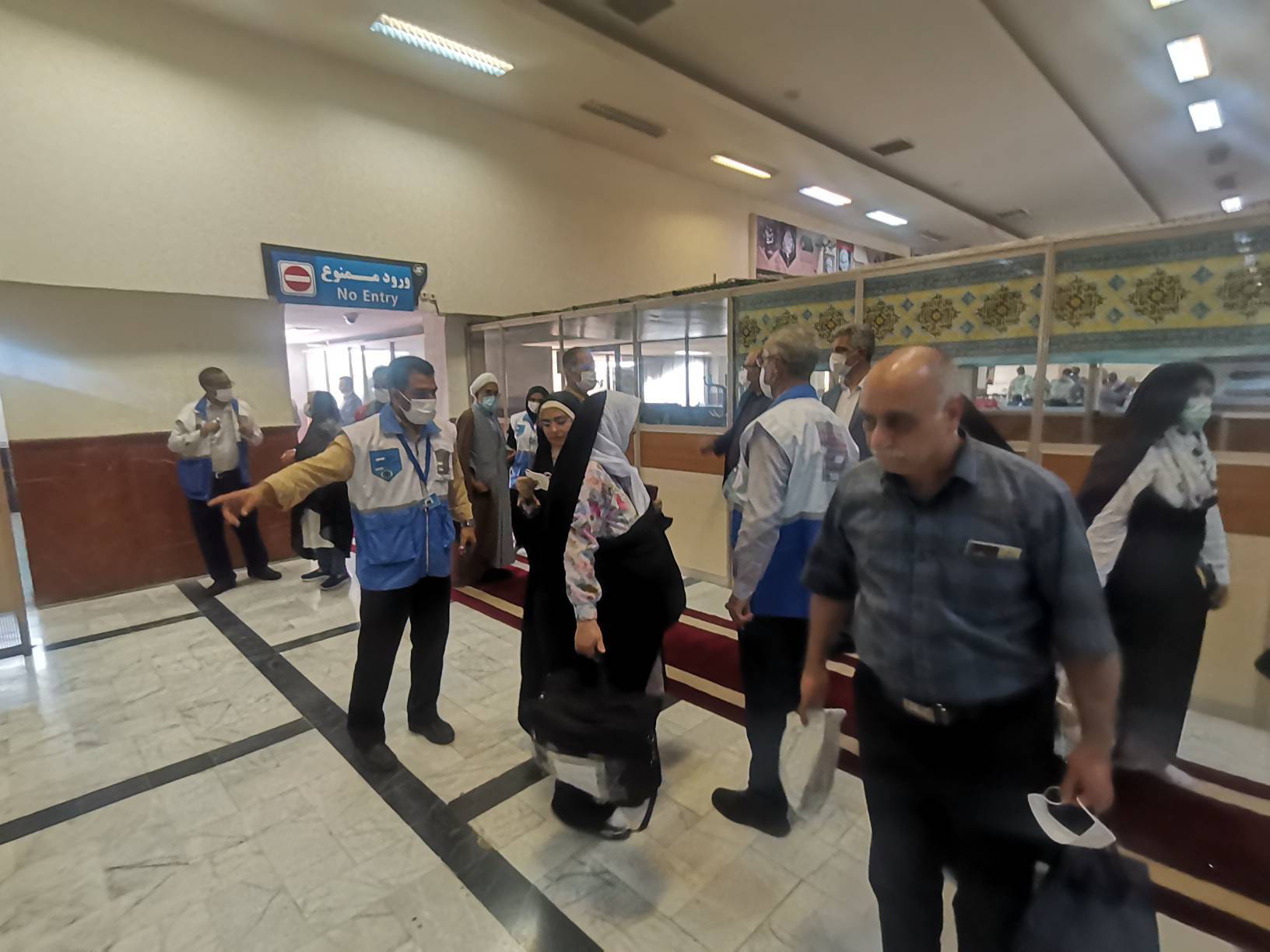 اولین پرواز زائران حج تمتع وارد کرمان شد&nbsp;