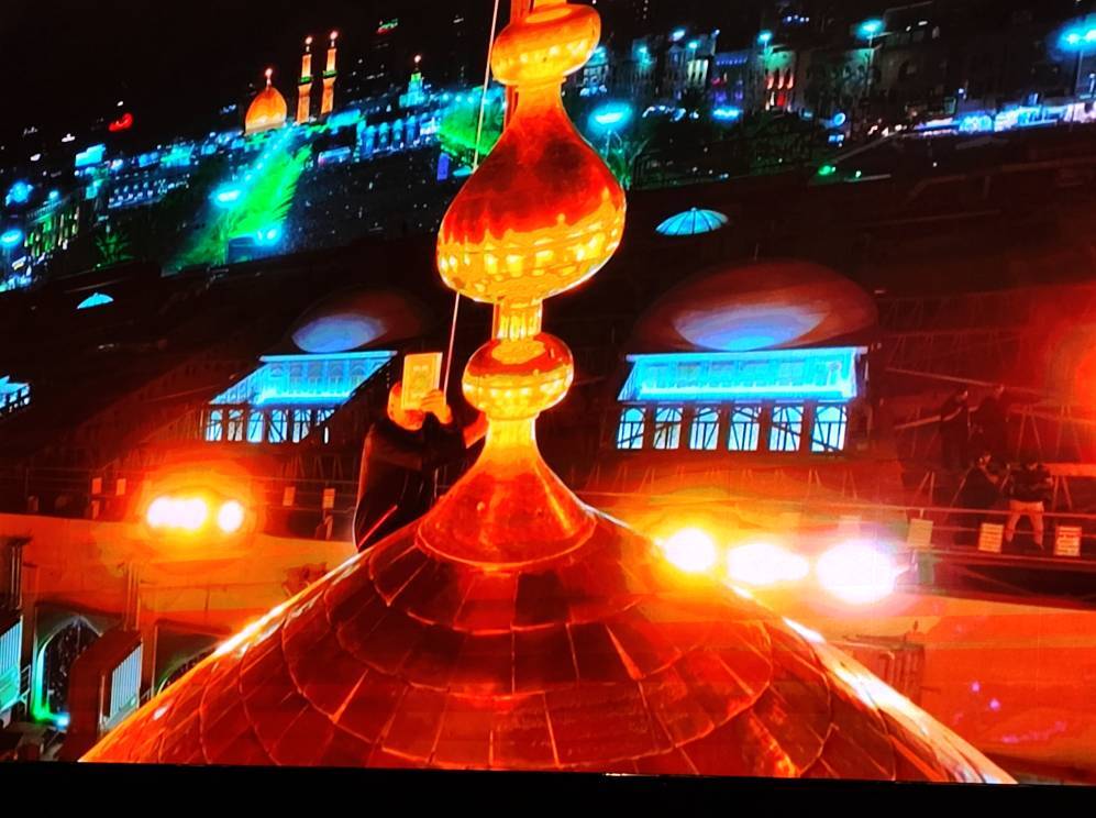 گنبد حرم امام حسین(ع)