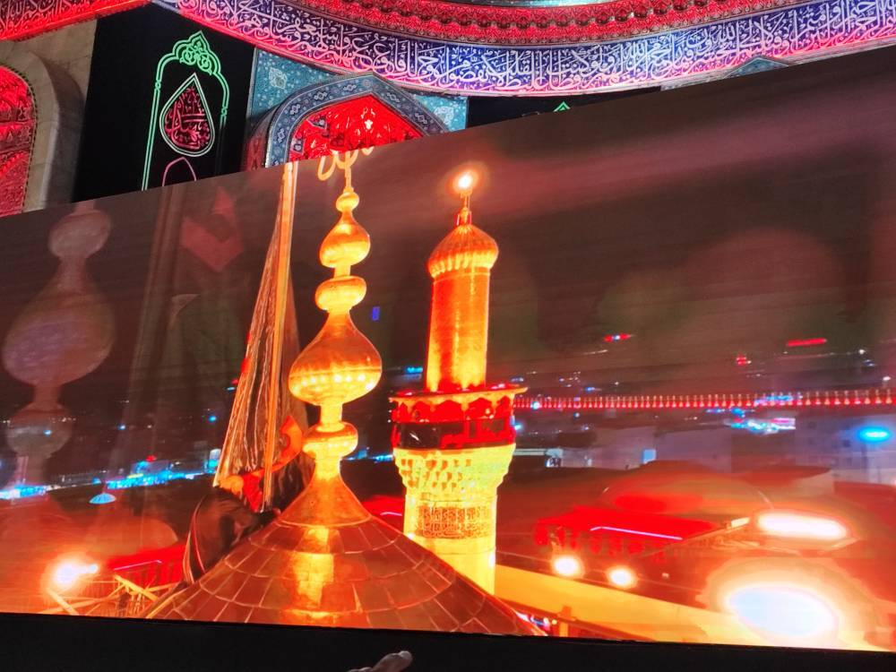 حال و هوای حرم امام حسین(ع) در ماه محرم