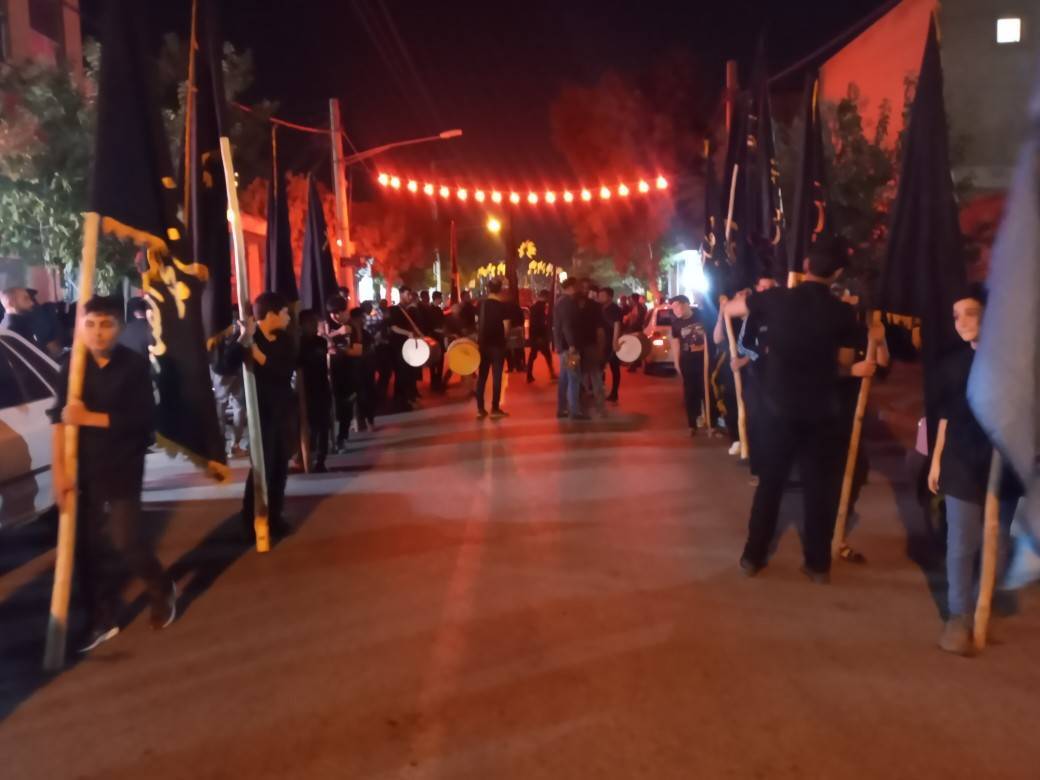 دسته های عزاداری در ماه محرم