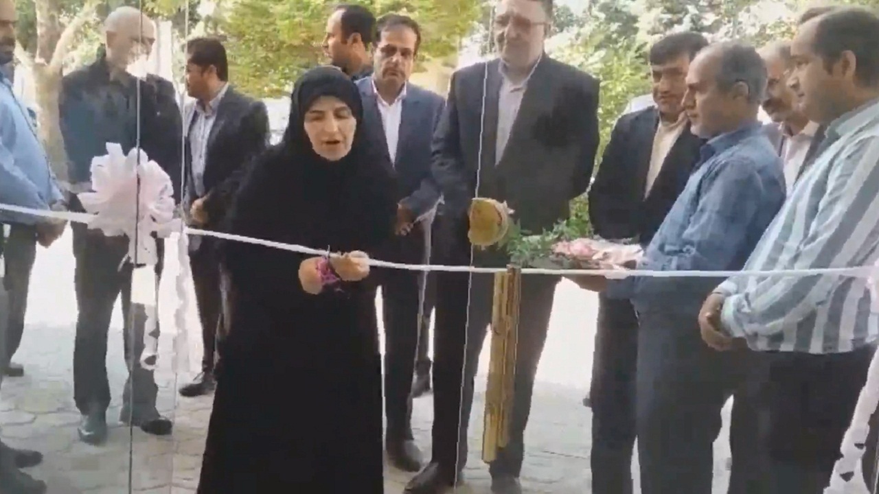 افتتاح ساختمان اداره بهزیستی شبستر و خانه خیر موسسه قشقایی کافی الملک