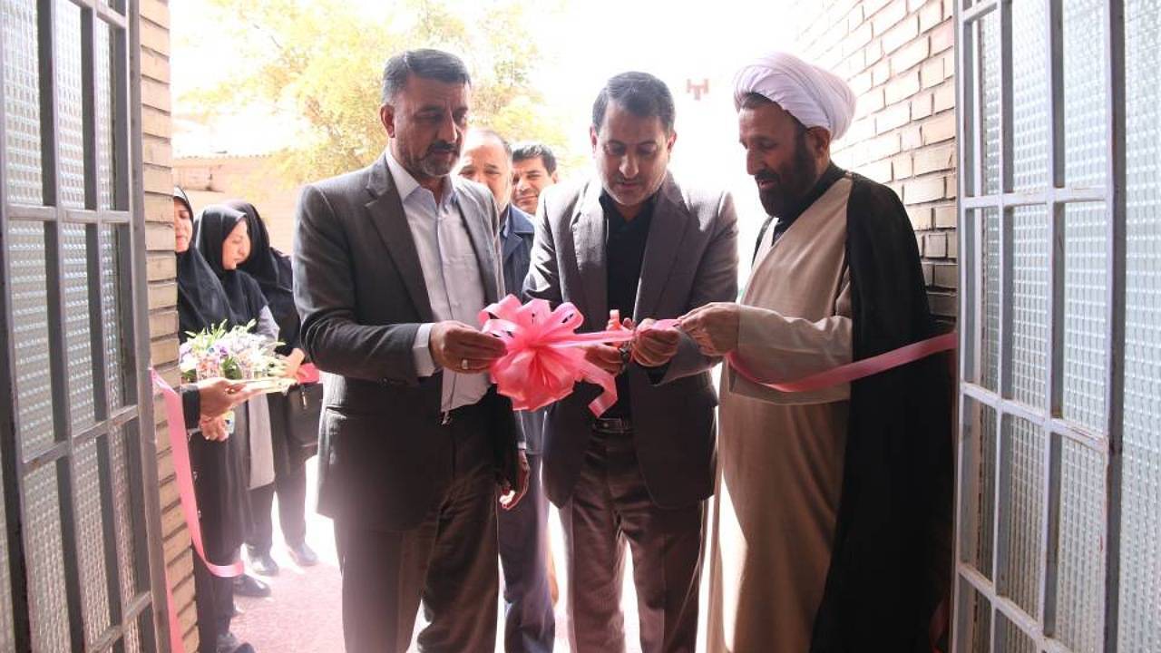 بهره برداری از یک کارگاه خیاطی در رفسنجان