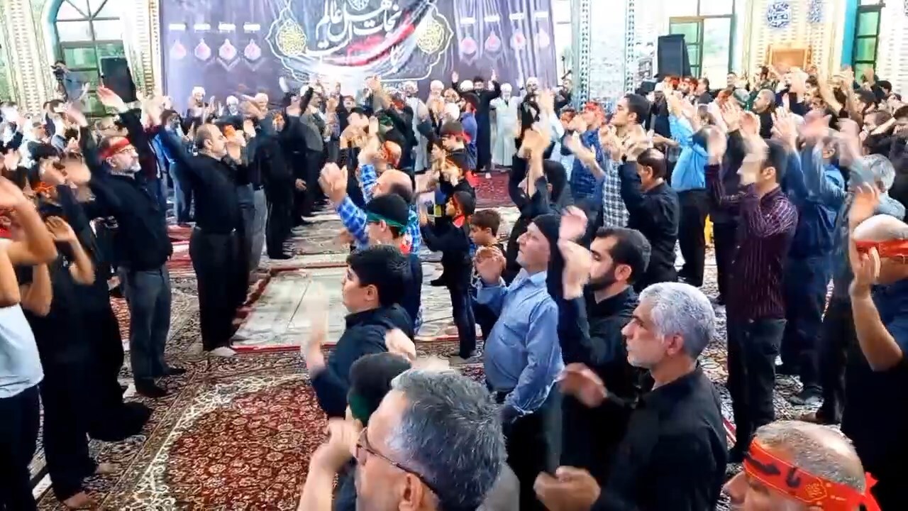 اجتماع عزاداران حسینی بخش بندپی شرقی بابل+ فیلم