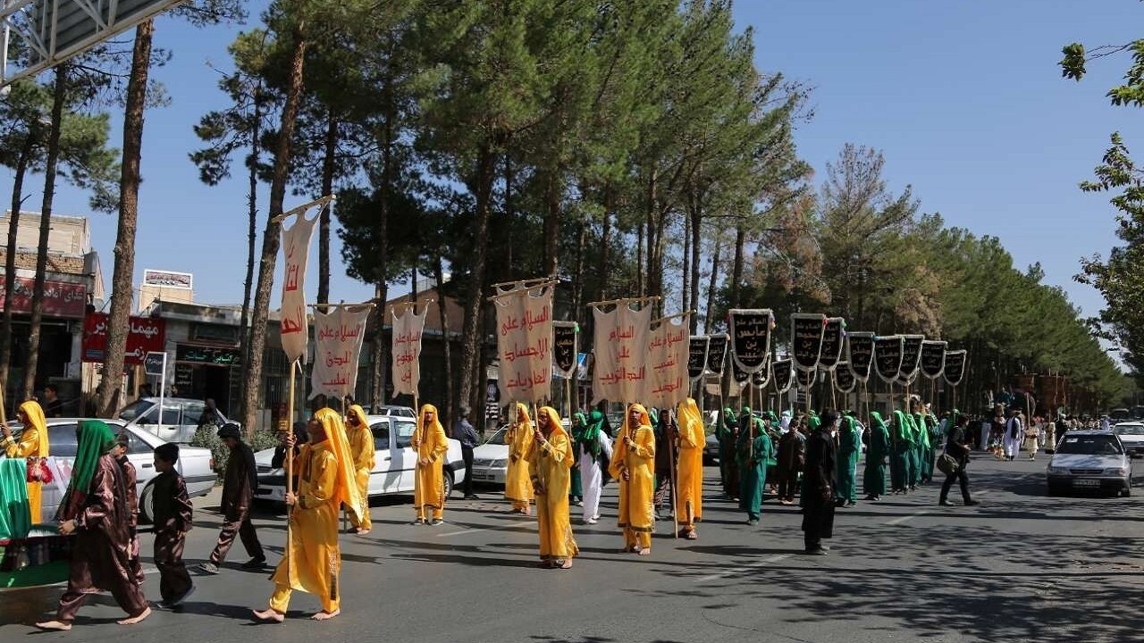 کاروان نینوا در بیرجند + تصاویر