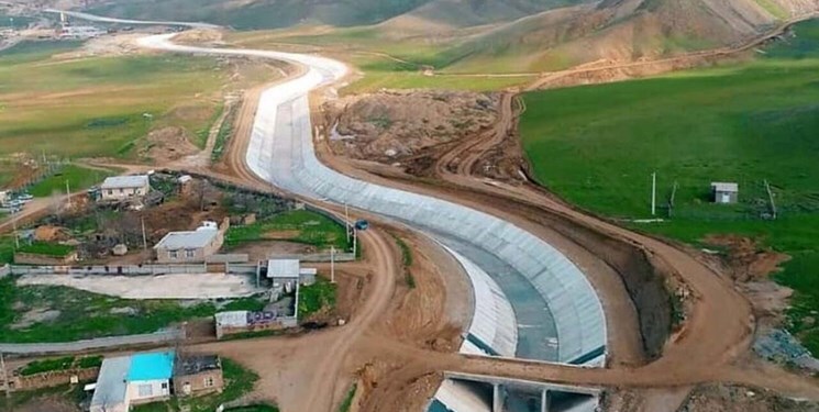 پیشرفت ۸۵ درصدی شبکه آبیاری خداآفرین