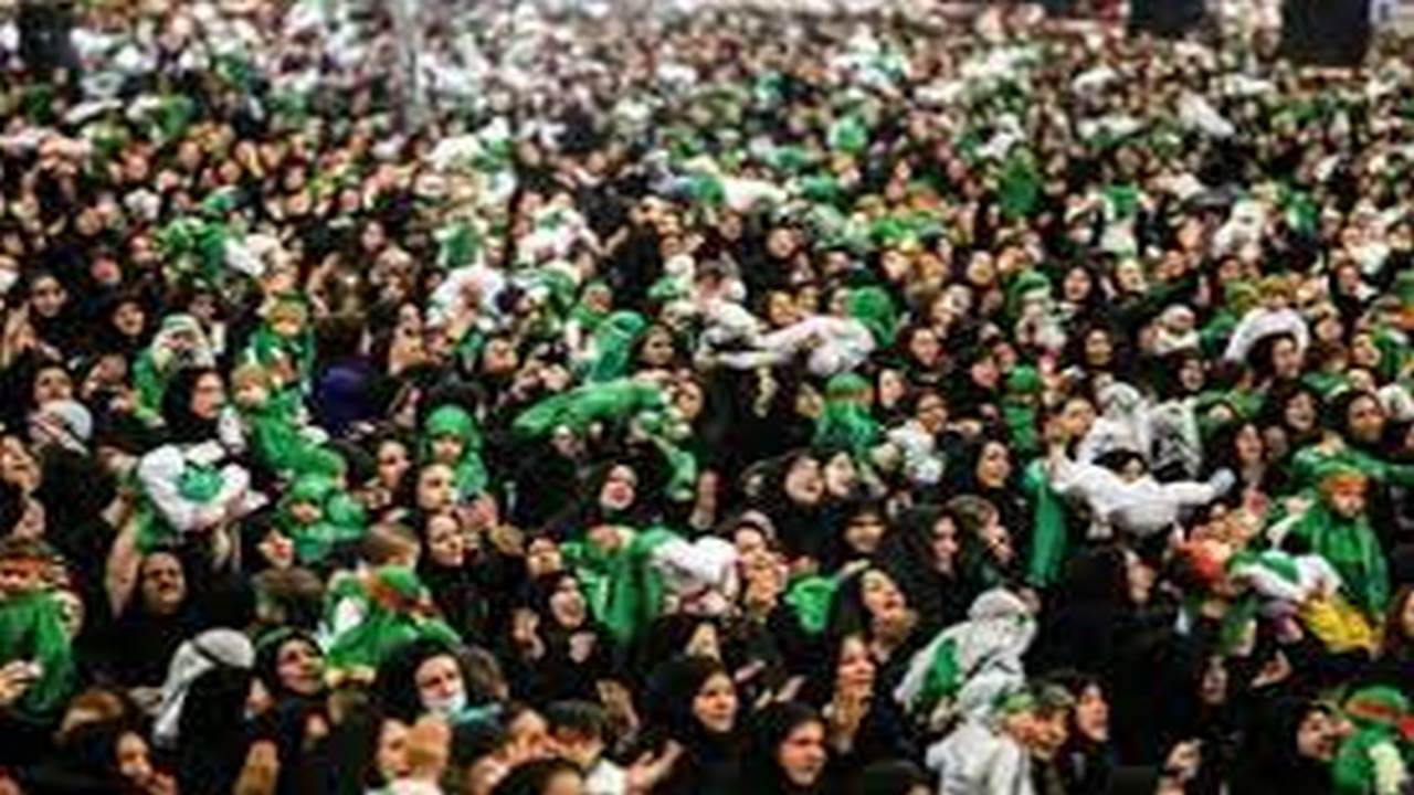 برگزاری مراسم شیرخوارگان حسینی در مصلای شهر ایلام