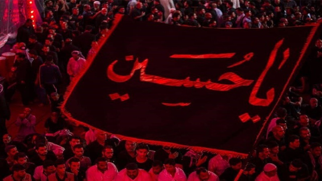 مراسم عزاداری محرمی هیئت عزاداری انصارالحسین (ع) در سرپل ذهاب + تصاویر
