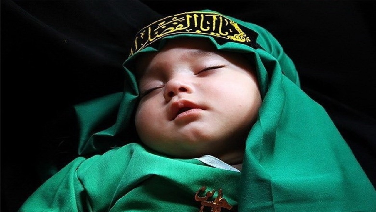 مراسم شیرخوارگان حسینی در کرمانشاه برگزار شد+عکس