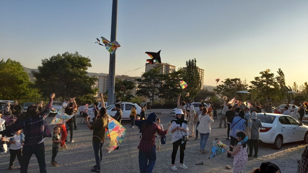 همایش بادبادک پرانی در تبریز