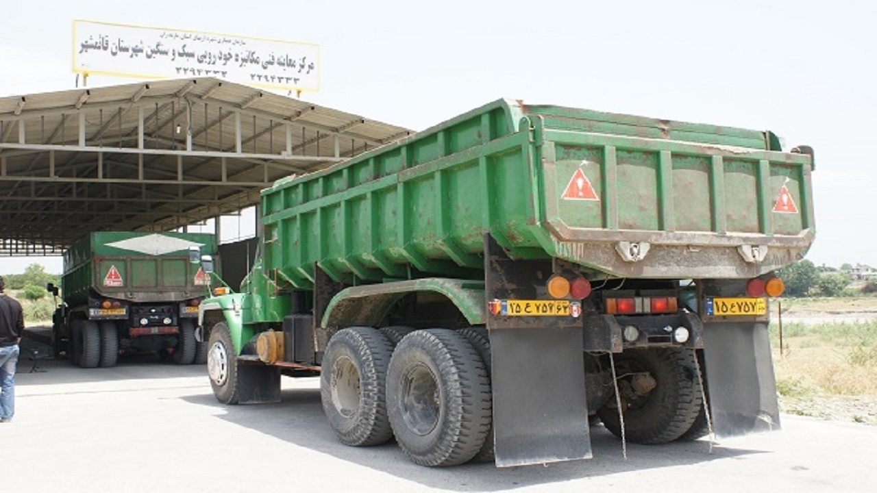 مراجعه بیش از ۲۱ هزار خودروی سنگین به مراکز معاینه فنی