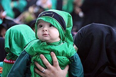 برگزاری همایش شیرخوارگان حسینی در البرز