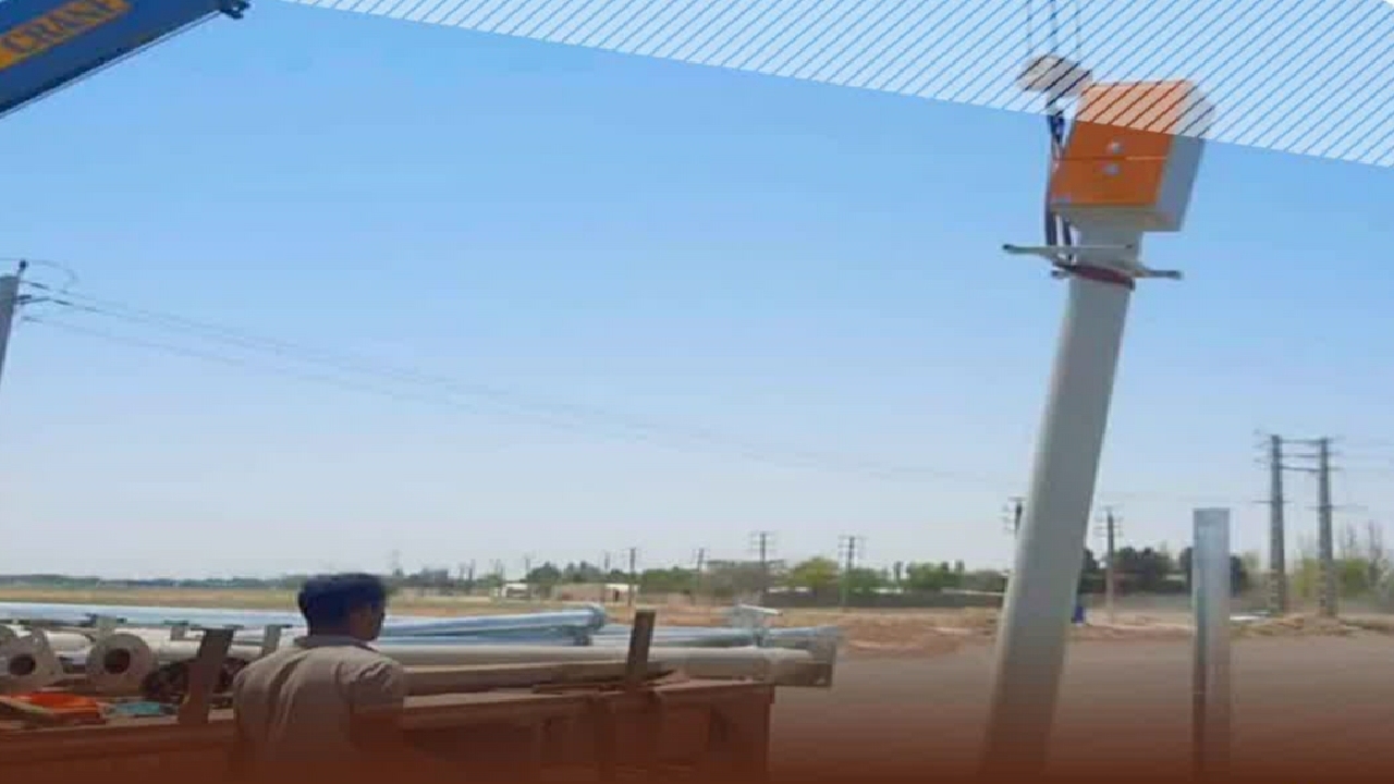 نصب سامانه مکانیزه کنترل سرعت بلوار آیت الله باریک بین