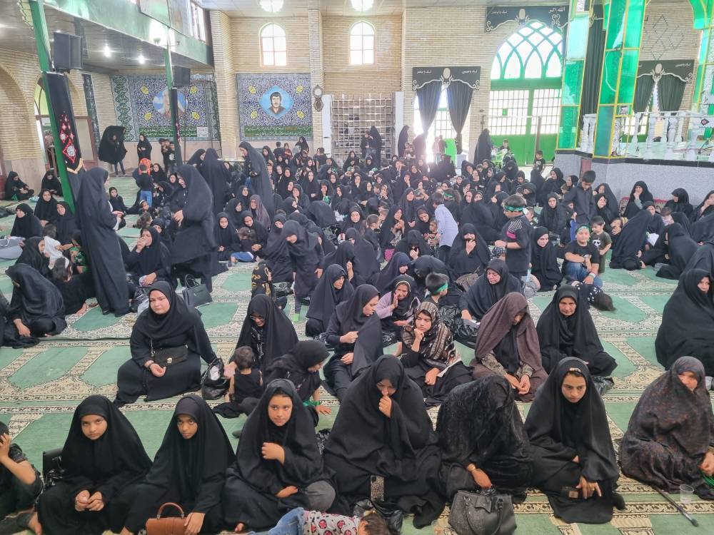 همنوایی مادرانِ سراسر استان کرمان با ناله های رباب + فیلم و عکس