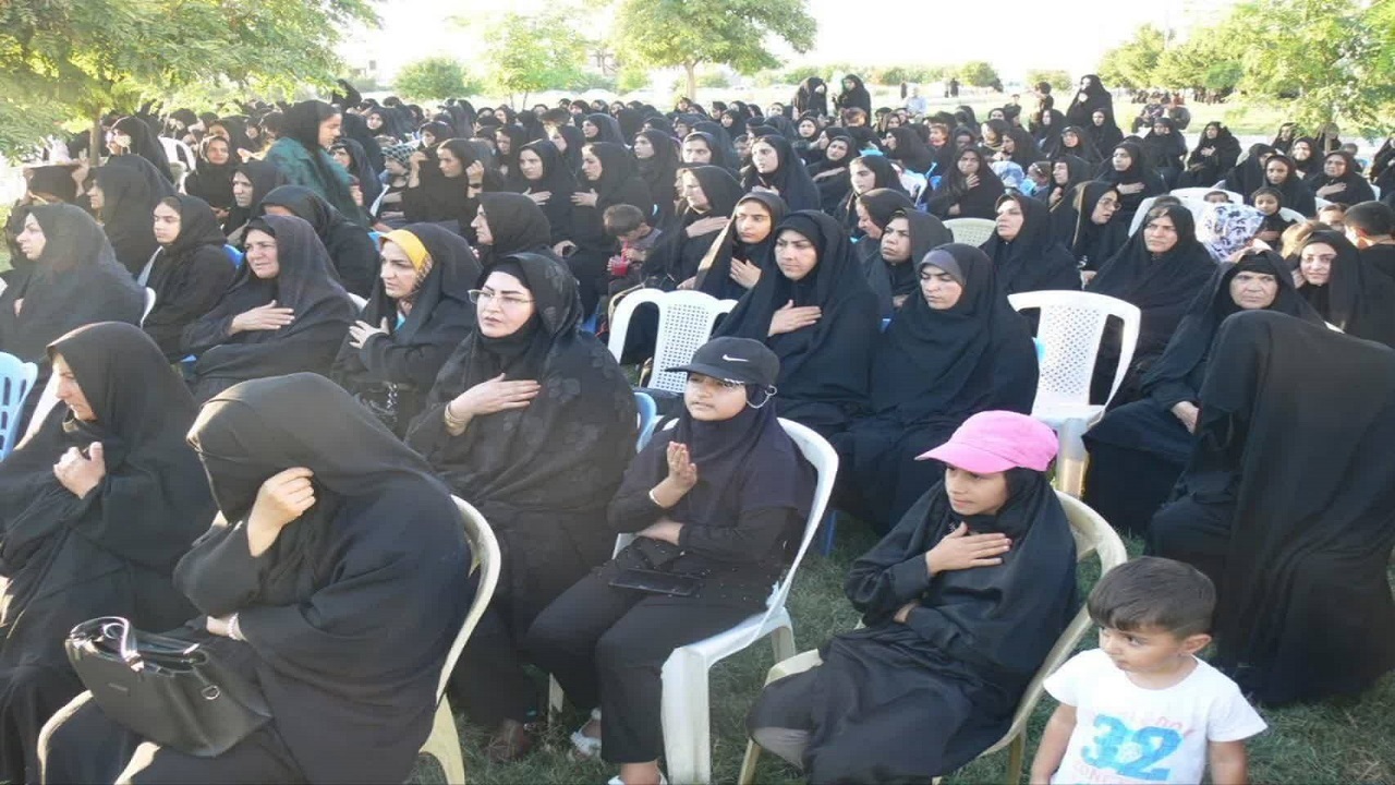 اجتماع بزرگ مردمی عفاف و حجاب در رومشكان + تصاویر