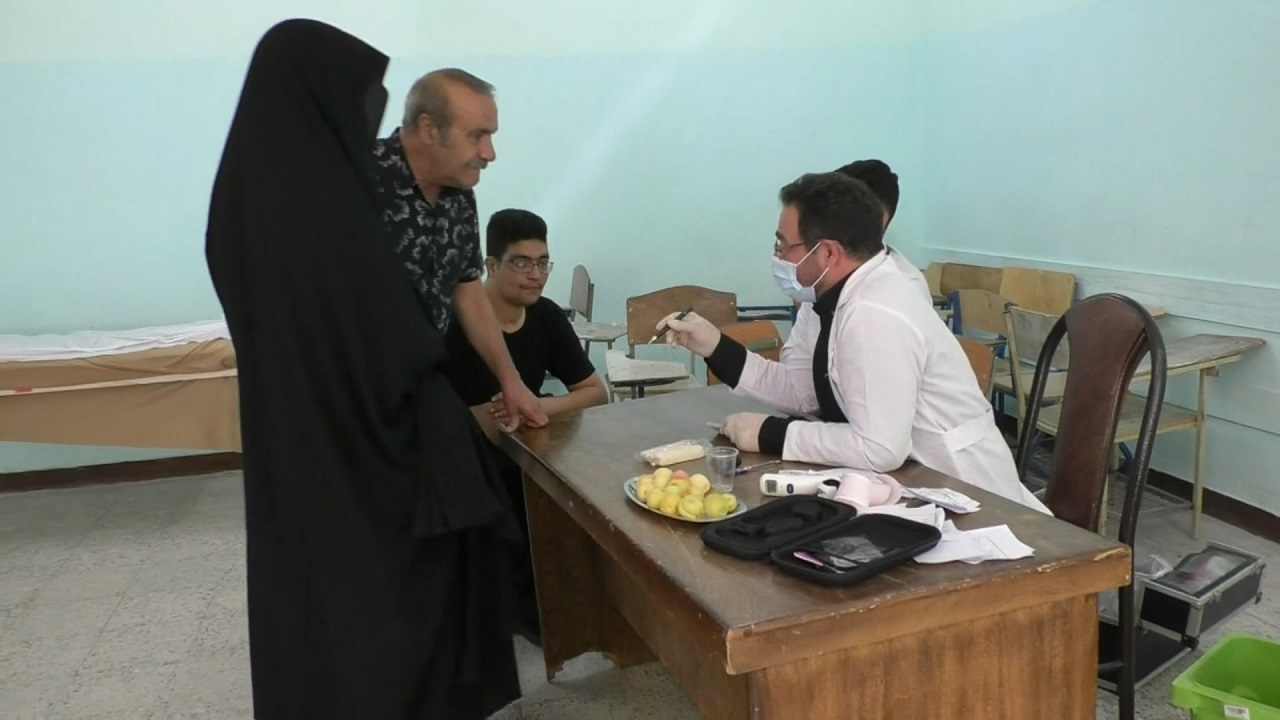 اردوی گروه جهادی پزشکی، درمانی یاوران مهدی (عج) در شهرستان خوانسار