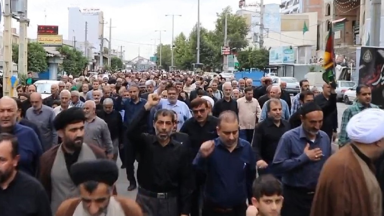راهپیمایی مازندرانی‌ها در پاسخ به هتک حرمت قرآن کریم