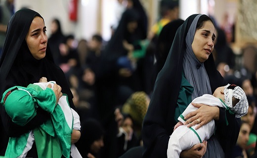 برگزاری مراسم شیرخوارگان حسینی در زنجان