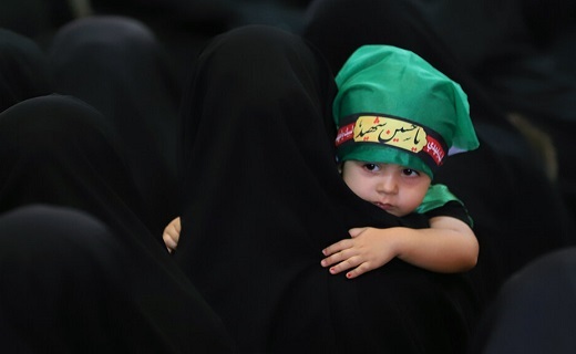 برگزاری مراسم شیرخوارگان حسینی در زنجان