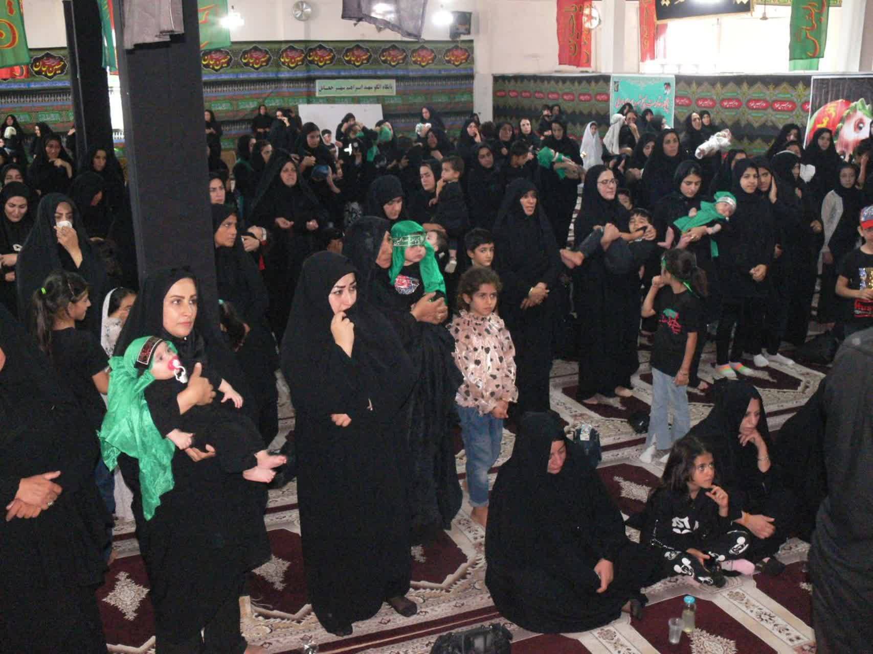 مراسم شیرخوارگان حسینی در رومشکان مراسم شیرخوارگان حسینی در رومشکان