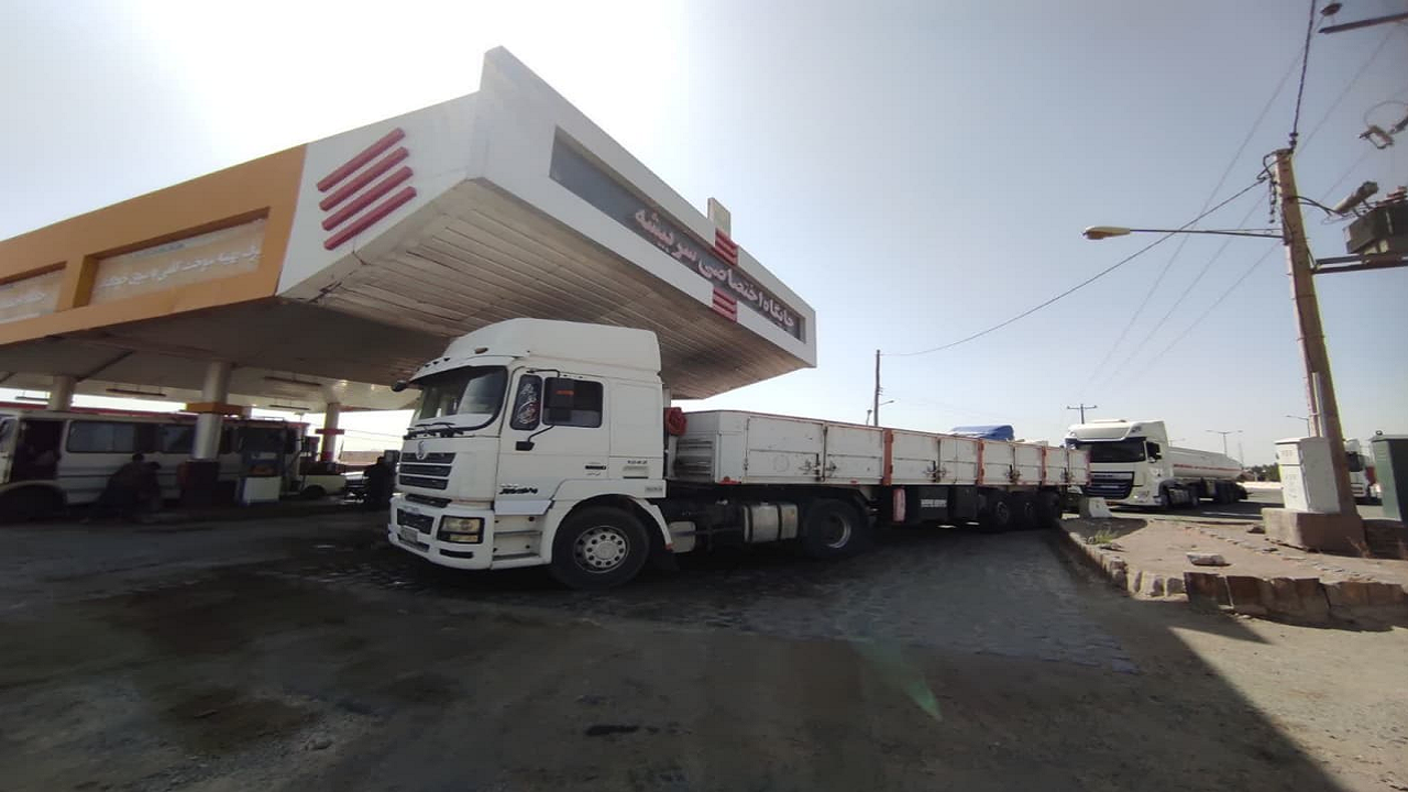 شهری ترانزیتی با یک جایگاه سوخت!