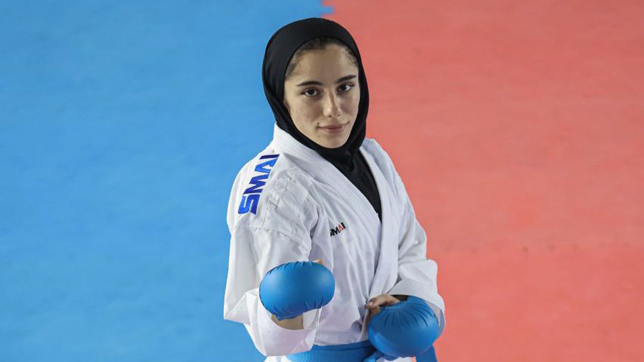نشان برنز دختر مازندرانی در پیکار‌های آسیایی کاراته