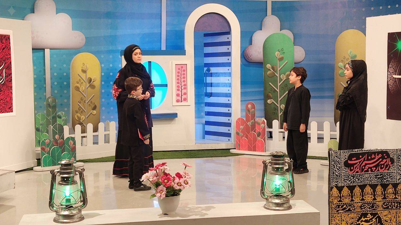 موکب «هیأت باران دست کی بالا» برپا شد