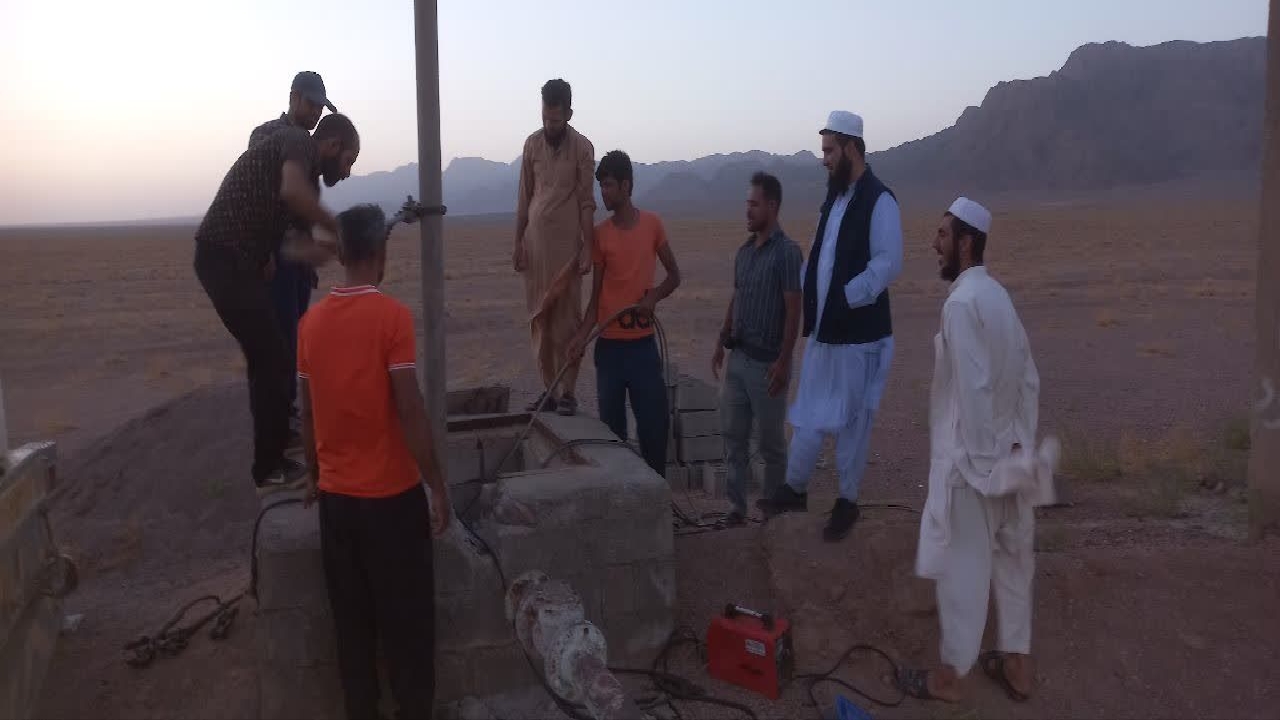 پایداری آب شرب ۲۴۰۰ نفر از جمعیت روستای بیاس آباد خواف