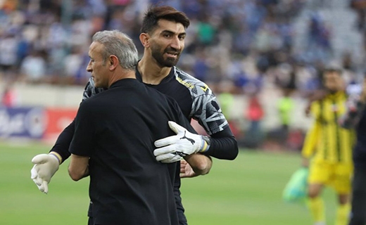 گل محمدی سرمربی پرسپولیس