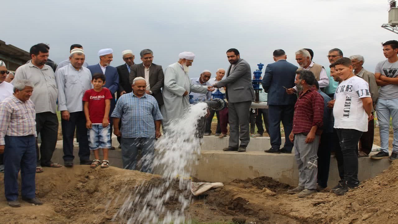 مشکلات آب شرب در روستای قورچای آزادشهر مرتفع شد