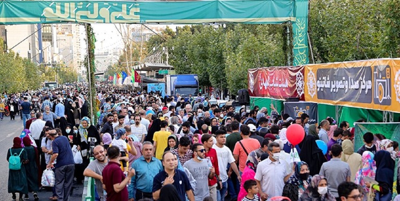 جشن بزرگ غدیر در قالب مهمانی ۸ کیلومتری در مسیر زاینده رود