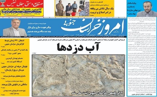 روزنامه امروز خراسان جنوبی