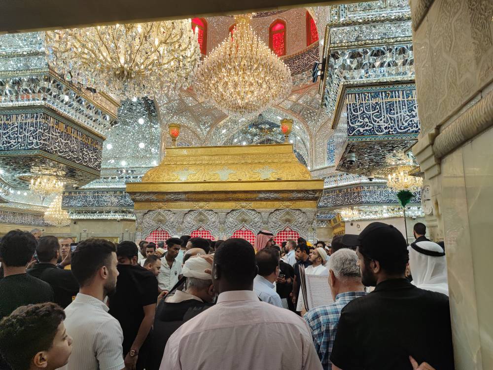 ضریح حرم سیدالشهدا