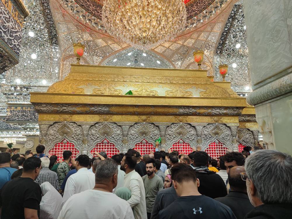 ضریح حرم امام حسین