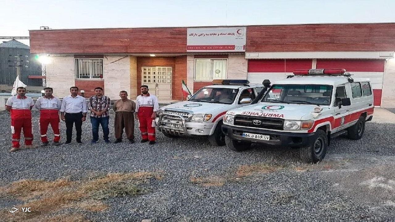 دومین پایگاه امداد و نجات جاده‌ای هلال احمر مهاباد راه‌اندازی شد
