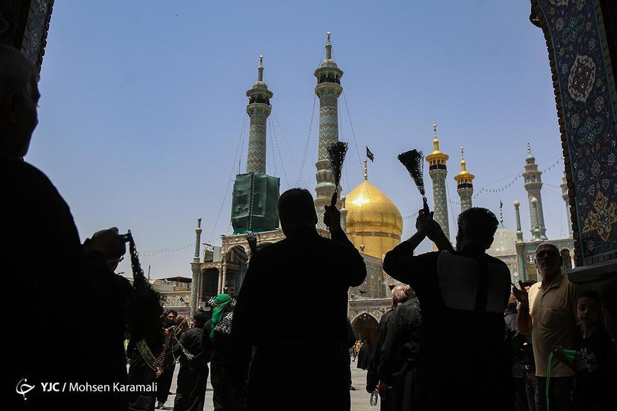 جشن عید غدیر در حرم حضرت معصومه (س)