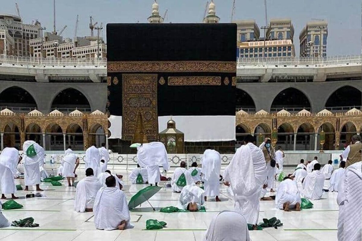 تواشیح اسماء الحسنی حجاج ایرانی در عربستان + فیلم