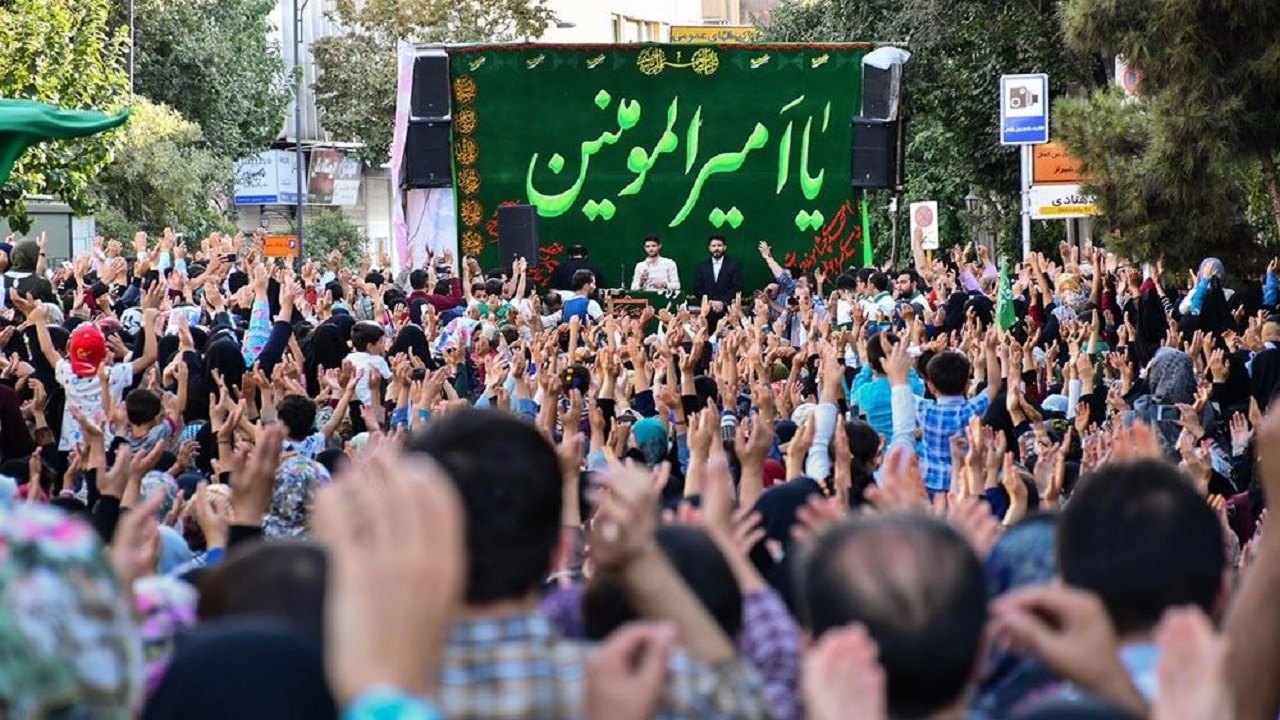 برگزاری میهمانی ۱۰ کیلومتری عید غدیر در تهران
