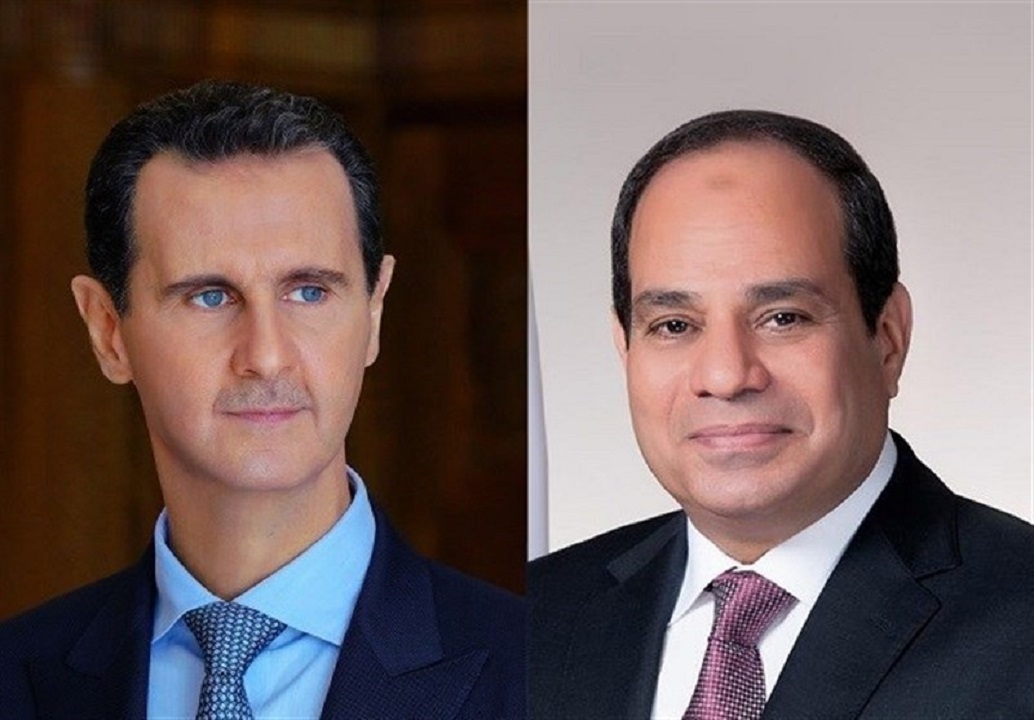 تماس تلفنی رئیس‌جمهور مصر با بشار اسد