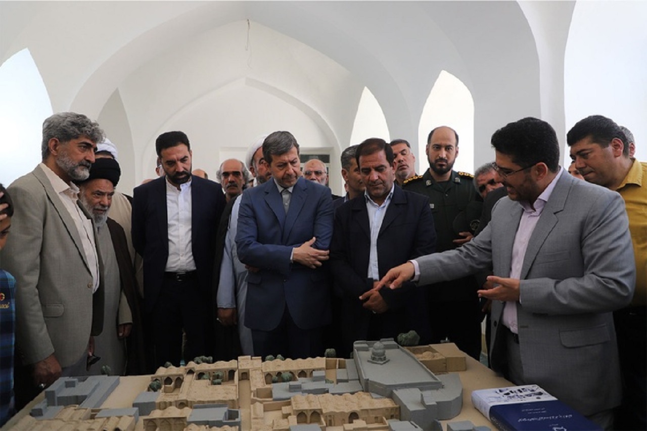 پایان مرمت مسجد تاریخی امام صادق (ع) گلدشت نجف آباد